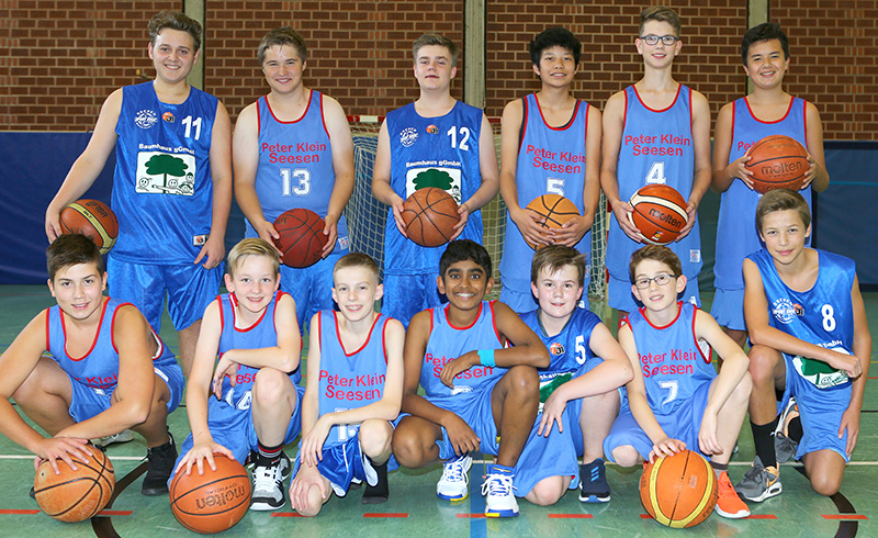 Neues U16-Basketball-Team des MTV Seesen mit Sondertrainings