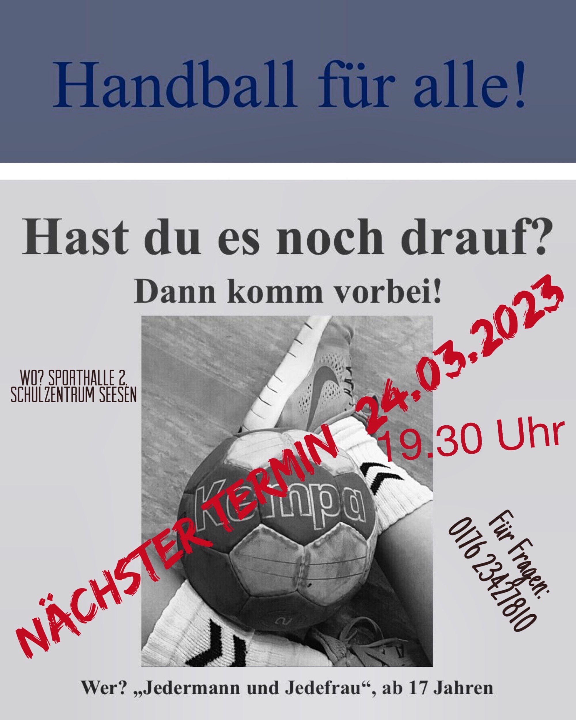 Handball für JederFrau und JederMann 