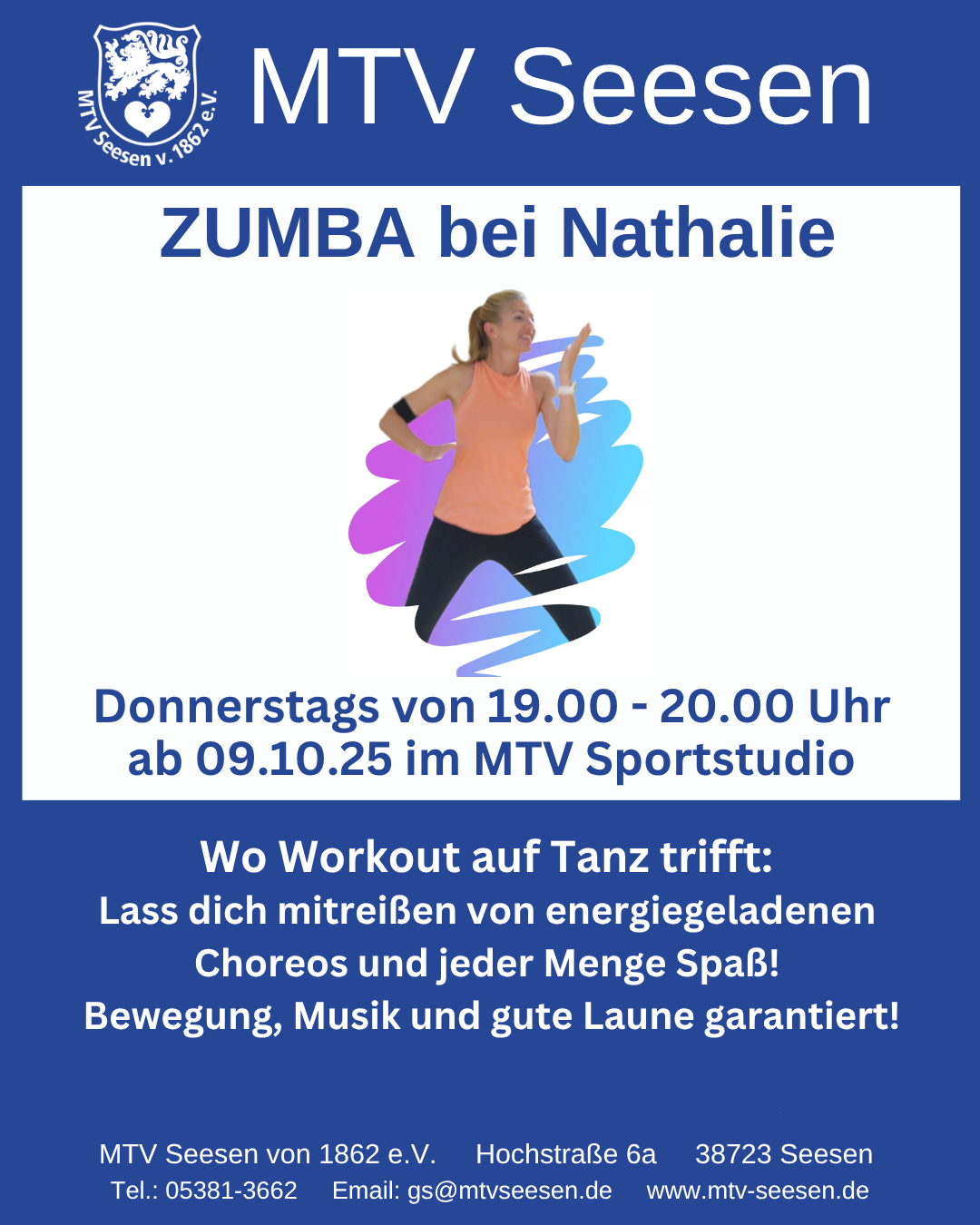Zumba bei Nathalie