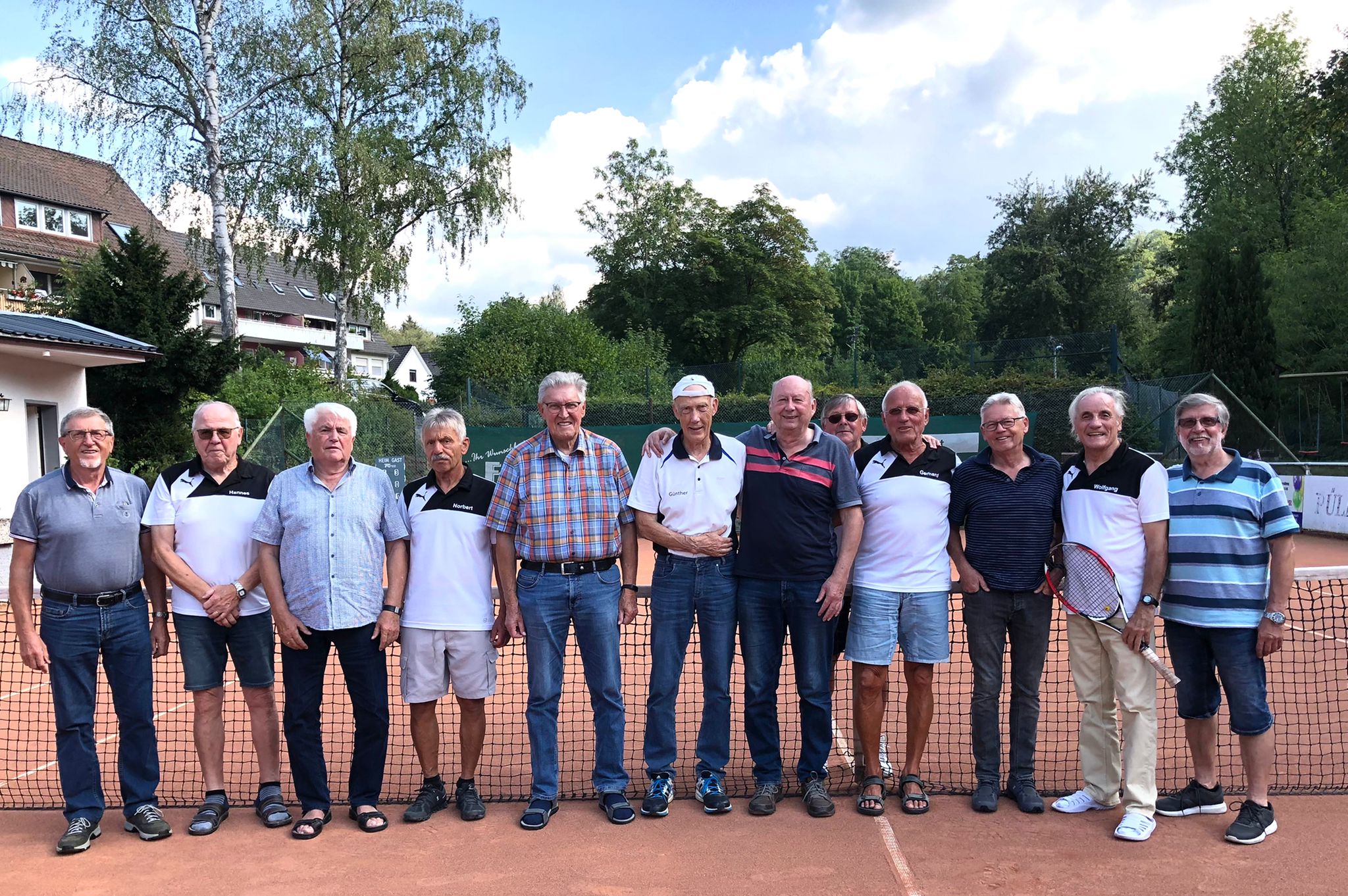 Tennis-Herren Ü70 bestreiten letztes Spiel in der diesjährigen Doppelrunde
