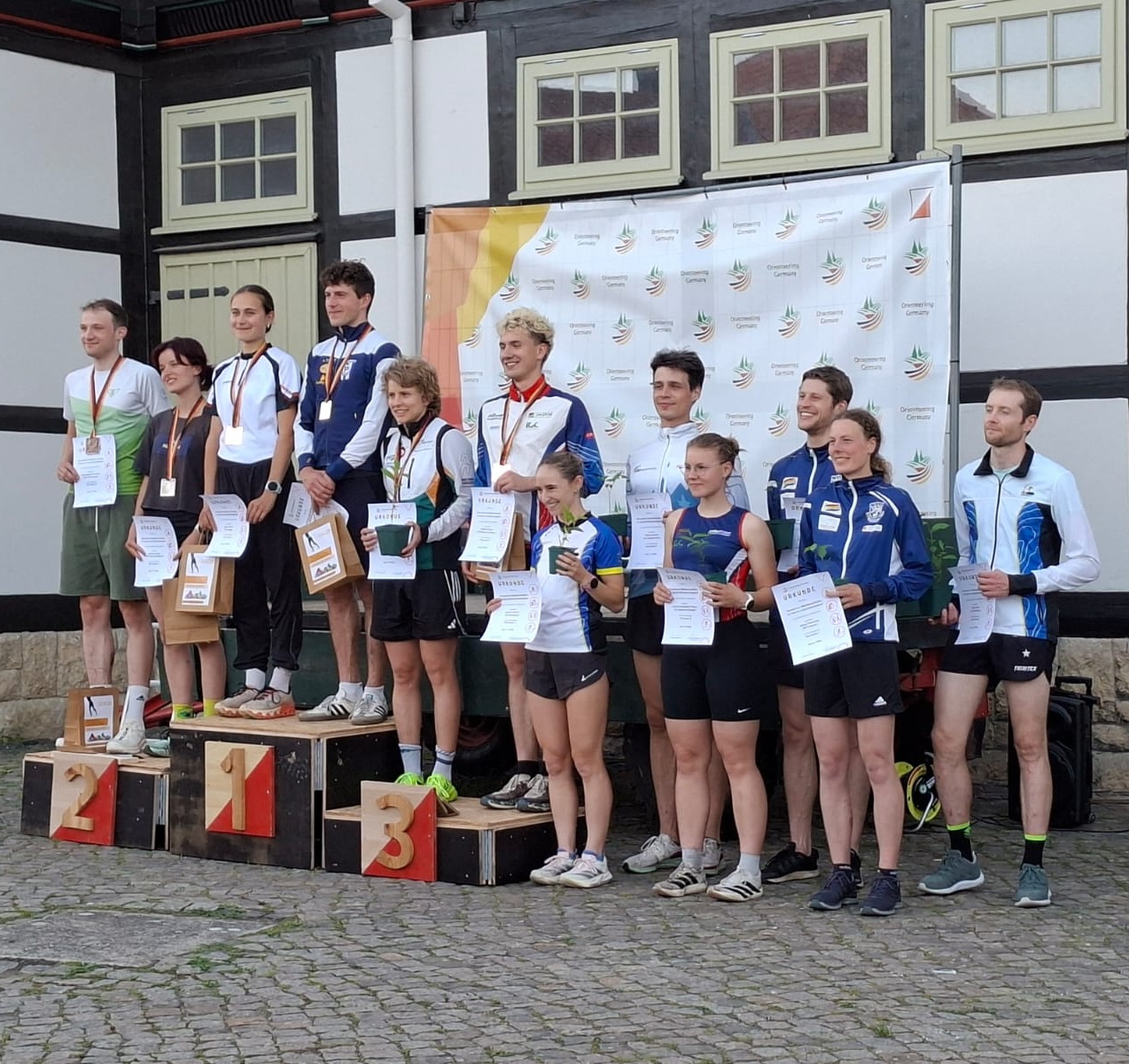 DM Sprint-OL in Bad Harzburg ohne MTV-Medaillen